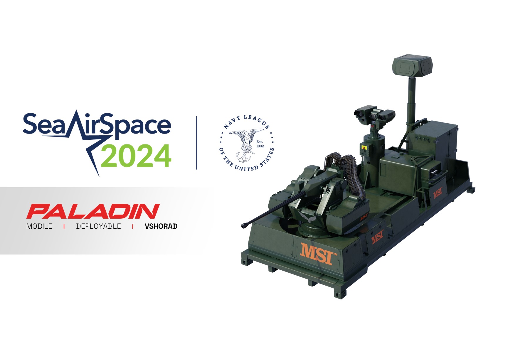Visit MSIDefence Systems US at the SEA AIR SPACE (SAS) Conference